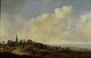Departure of William II for England from the Beach at Scheveningen